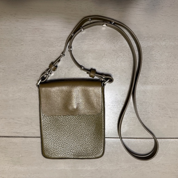 Treasure & Bond Olive Leather (small) crossbody mini bag - Picture 1 of 7